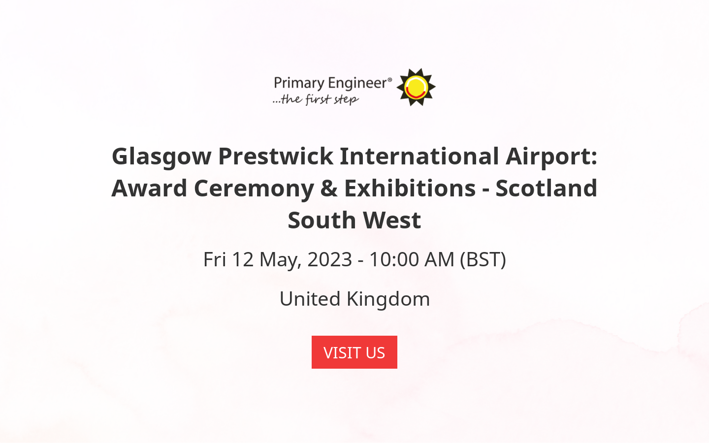 Glasgow Prestwick International Airport Award Ceremony & Exhibitions
