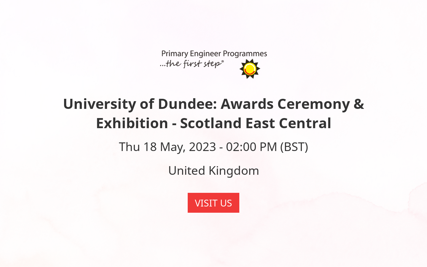 University of Dundee Awards Ceremony Exhibition Scotland East